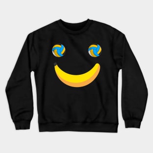 banana smile Crewneck Sweatshirt